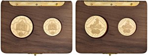 Foreign coins - CECOSLOVACCHIA (1960-1989) Serie di 2 m...