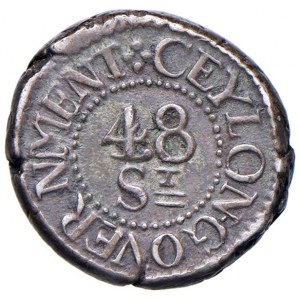 Foreign coins - CEYLON Giorgio III (1760-1820) 48 Stive...