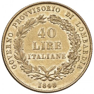 Italian Mints - MILAN Provisional Government of Lombar...
