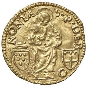 Papal - Adriano VI (1522-1523) Bologna - Ducato - Munt....