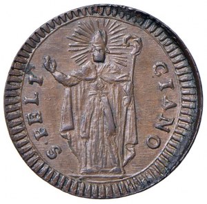Papal - Pius VI (1775-1799) Foligno - Quattrino An. XX -.