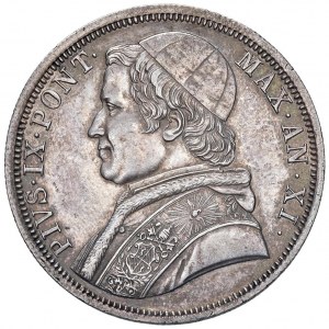 Papal - Pio IX (1846-1870) Scudo 1856 An. XI - Nomisma ...