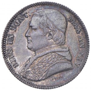 Papal - Pio IX (1846-1870) 20 Baiocchi 1860 An. XIV - N...