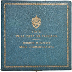 Pápežská - Pius XI (1929-1938) Delená sada 9 mincí...