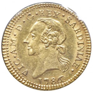 Savoy - Victor Amadeus III (1773-1796) Half Double 17...