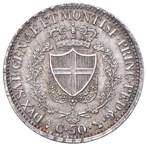 Savoy - Charles Felix (1821-1831) 50 cents 1826 T - ...
