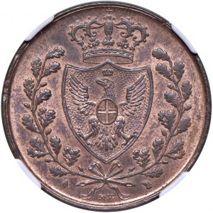 Savoy - Carlo Felice (1821-1831) 5 Centesimi 1826 T - N...