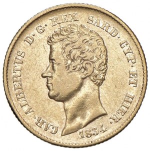 Savoyen - Carlo Alberto (1831-1849) 20 Lira 1834 ssz - Nr...
