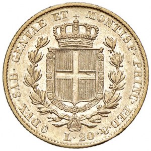 Savoyen - Carlo Alberto (1831-1849) 20 Lira 1834 ssz - Nr...
