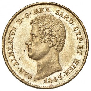 Savoy - Carlo Alberto (1831-1849) 20 Lire 1849 G - Nomi...