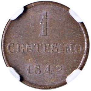 Savoy - Carlo Alberto (1831-1849) Centesimo 1842 T - No...