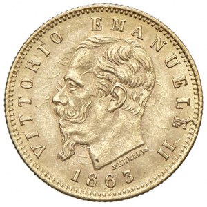 Savoy - Vittorio Emanuele II (1861-1878) 5 Lire 1863 T ...