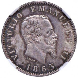 Savoy - Vittorio Emanuele II (1861-1878) Lira 1863 M - ...