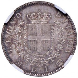 Savoy - Vittorio Emanuele II (1861-1878) Lira 1863 M - ...