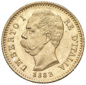 Savoy - Umberto I (1878-1900) 20 Lire 1882 - Nomisma 98...
