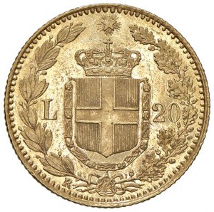 Savoy - Umberto I (1878-1900) 20 Lire 1897 - Nomisma 99...
