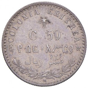 Savoy - Humbert I Eritrea (1890-1896) 50 cents 1890...
