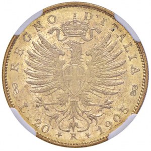 Savoy - Vittorio Emanuele III (1900-1946) 20 Lire 1905 ...