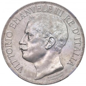 Savoy - Victor Emmanuel III (1900-1946) 5 Lire 1911 -...