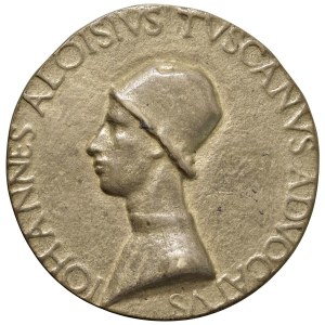 Medals - Giovanni Alvise Toscani (1450-1478) Medaglia d...