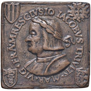 Medale - Giangiacomo Trivulzio (1448-1518) Medal-Pla...