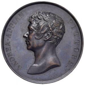 Medaile - Andrea Appiani (1754-1817) Medaile 1818 Na úpatí...