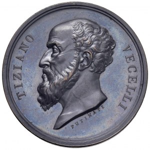 Medals - Tiziano Vecellio (1488-1576) Medal 1819 Al ...