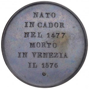 Medals - Tiziano Vecellio (1488-1576) Medal 1819 Al ...