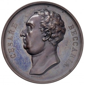Medals - Cesare Beccaria (1738-1794) Medaglia 1820 Al c...