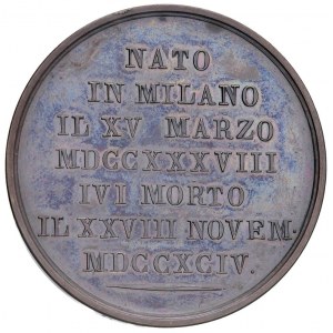 Medals - Cesare Beccaria (1738-1794) Medaglia 1820 Al c...