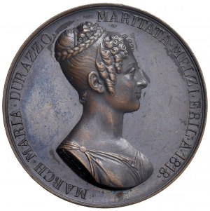 Medals - Lodovico Melzi d'Eril (1820-1886) and his mother M...
