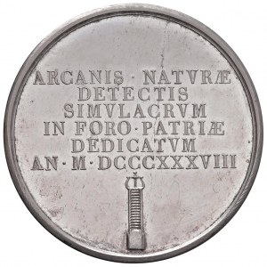 Medaile - Alessandro Volta (1745-1827) Medaile 1838 Al ...