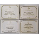 Lots - WORLD COINS Lot consisting of 13 box sets containing...
