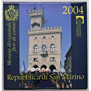 Lots - WORLD COINS 2 serie divisionali San Marino 2004 ...