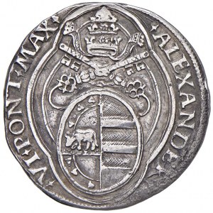 P.F.G. Collection - Alexander VI (1492-1503) Double Gr...