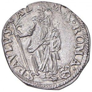 P.F.G. Collection - Paolo V (1605-1621) Testone An. V -...