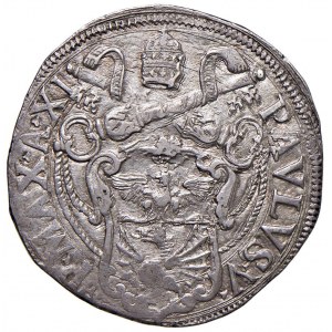 P.F.G. Collection - Paolo V (1605-1621) Testone 1615 An...