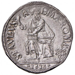 Sbírka P.F.G. - Pavel V. (1605-1621) Testone 1615 An...