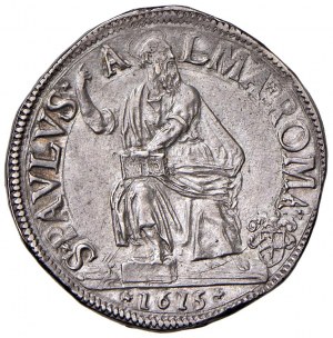 Sbírka P.F.G. - Pavel V. (1605-1621) Testone 1615 An...