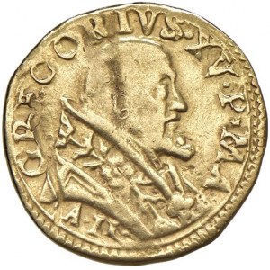 P.F.G. Collection - Gregorio XV (1621-1623) Scudo d'oro...