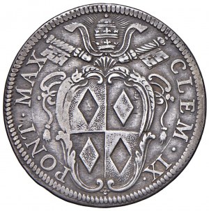 P.F.G. Collection - Clement IX (1667-1669) Testone - M...