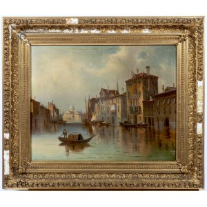Painter 19th century, View of a Venice