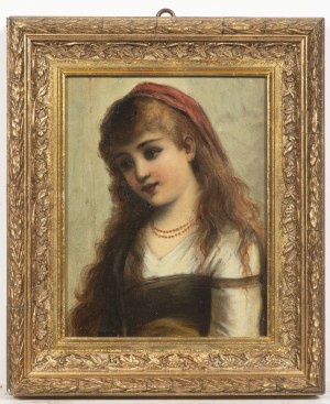 Circle of Gabriel Cornelius Ritter von Max., Portrait of a young woman