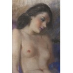 Giovanni ALICO ( 1906 -1971), Nude sitting on a bed