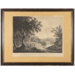 Four landscape engravings