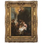 Bartolomé Esteban Murillo (1618 Sevilla - 1682) Attributed ., Adoration of the Infant Jesus by the Shepherds