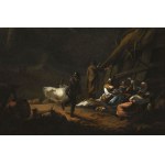 Nicholaes Berchem ( 1620-1683), attributed, Annunciation to the Shepherds