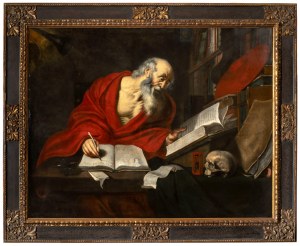 Peter van Mol (1599-1650) - attributed to, Saint Gerome in his Study