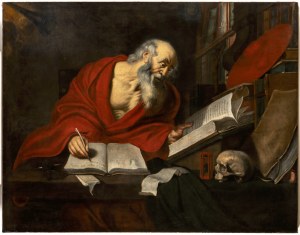 Peter van Mol (1599-1650) - attributed to, Saint Gerome in his Study