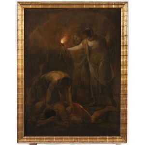 Adam Friedrich Oeser (1717-1799), Saul with the Witch of Endor